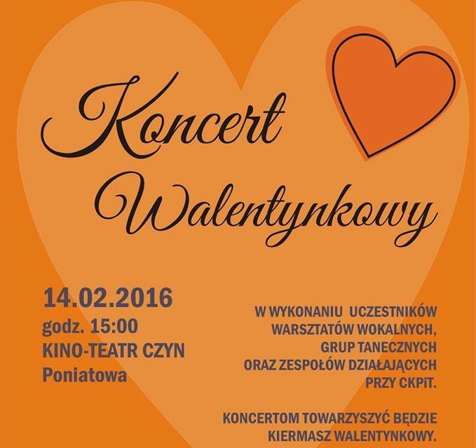 Koncert Walentynkowy w Poniatowej - Zdjęcie główne