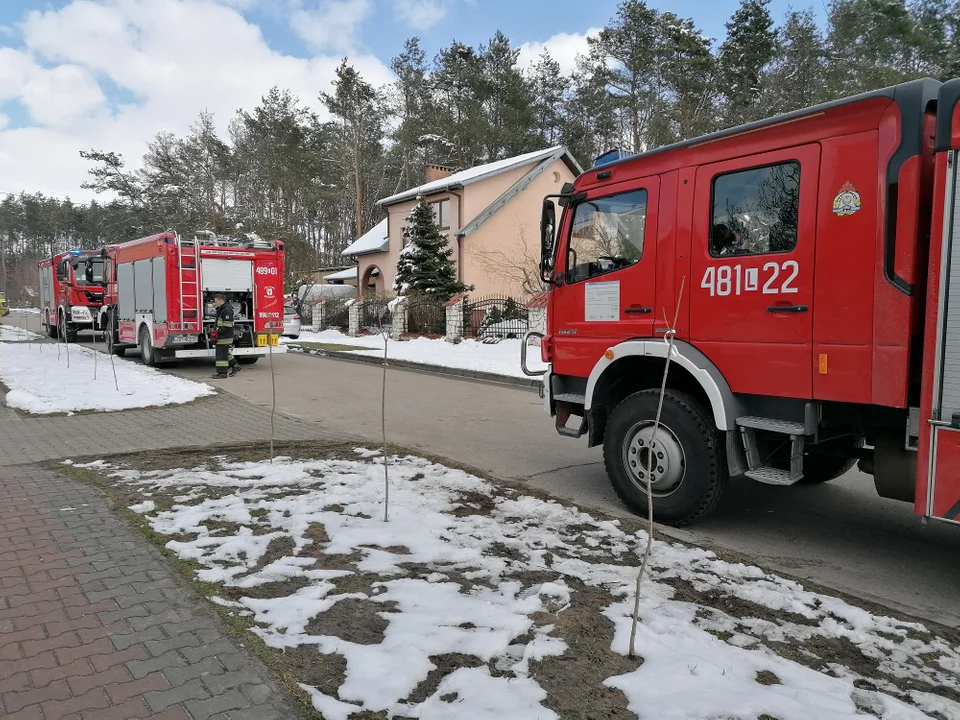 Ogień pojawił się w jednym z domów na ul. Wschodniej w Chodlu