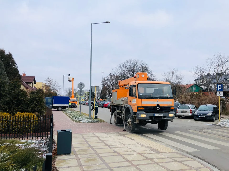 Opole Lubelskie: Trwa modernizacja oświetlenia ulicznego  - Zdjęcie główne