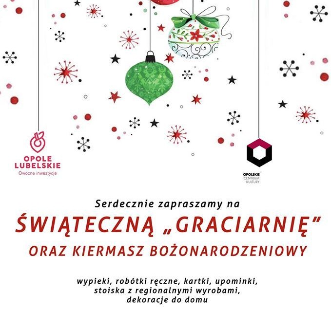 Świąteczna Graciarnia i Kiermasz Bożonarodzeniowy - Zdjęcie główne