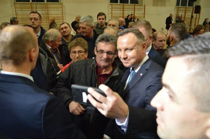 Prezydent zawitał do Opola Lubelskiego. Pogroził sędziom - Zdjęcie główne