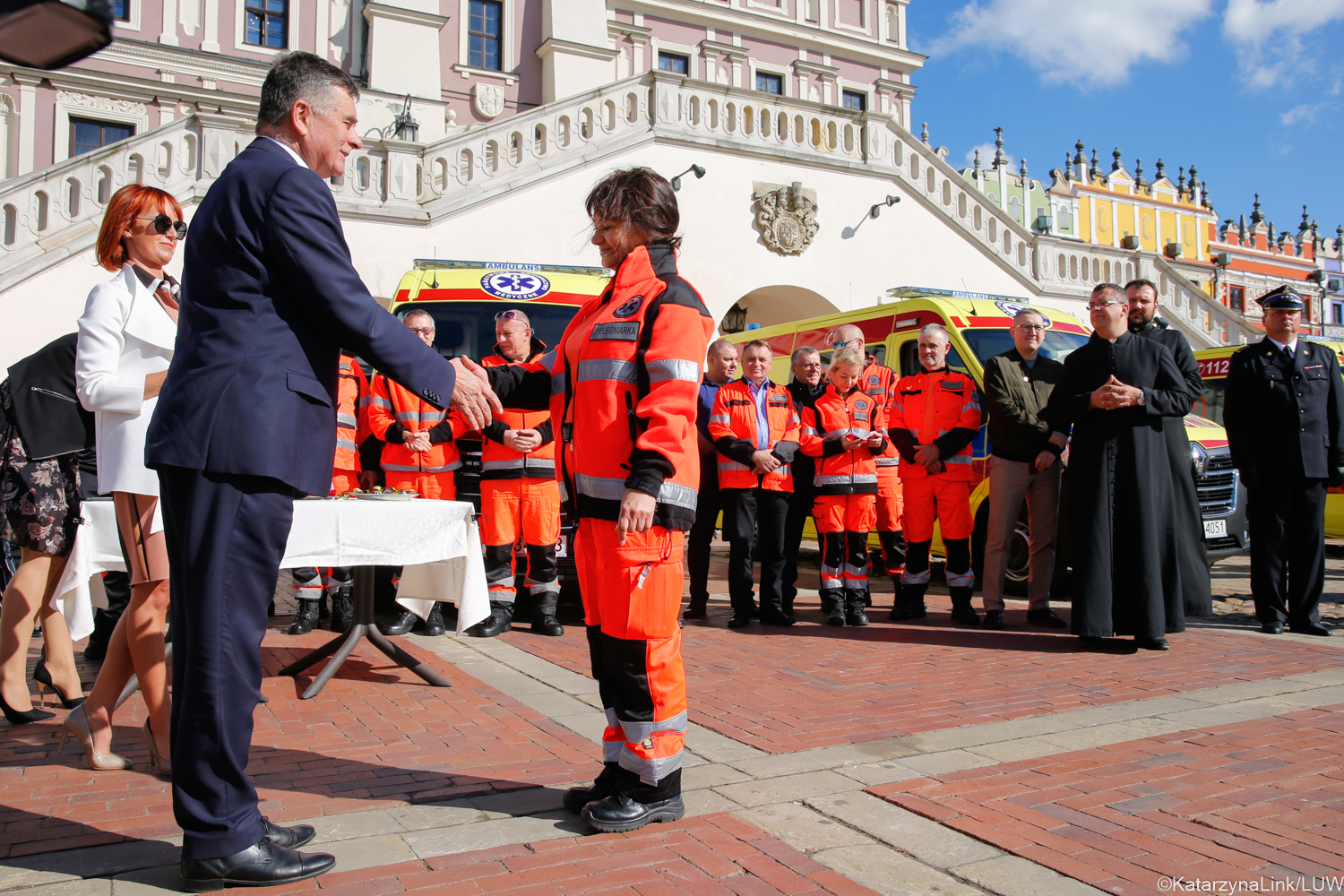 Uroczystość wręczenia odznak "Za Zasługi dla Ochrony Zdrowia”