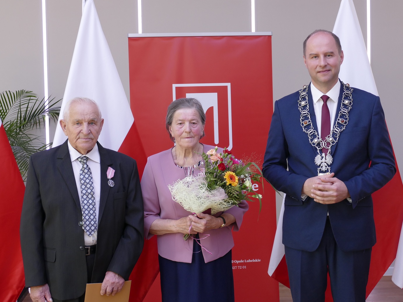 Jubileusz 50-lecia zawarcia związku małżeńskiego świętowało 21 par z gminy Opole Lubelskie