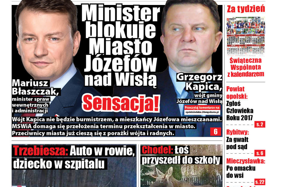 Minister blokuje Miasto Józefów nad Wisłą - Zdjęcie główne