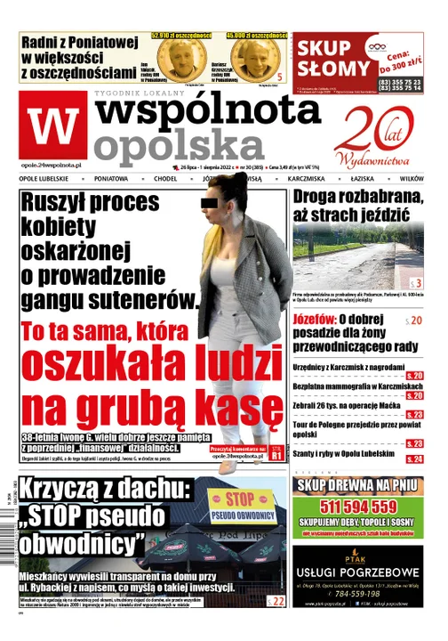 Najnowszy numer Wspólnoty Opolskiej  (26 lipca 2022) - Zdjęcie główne