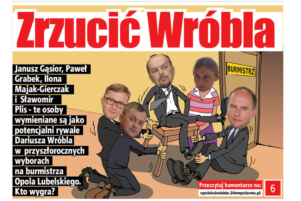 Kto spróbuje zrzucić Wróbla ze stołka? - Zdjęcie główne