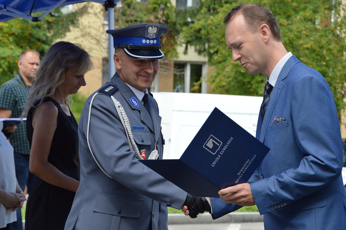 We wtorek w Opolu Lubelskim odbyły się loklane obchody Święta Policji