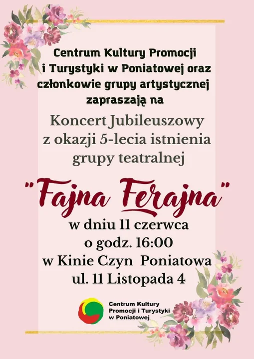 Poniatowa: Dziś jubileuszowy koncert - Zdjęcie główne