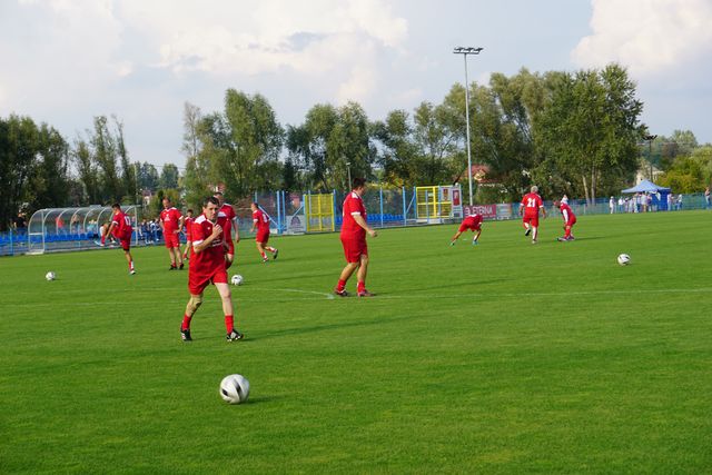 Wielki rewanż: mecz reprezentacji artystów polskich i reprezentacji Opola Lubelskiego 