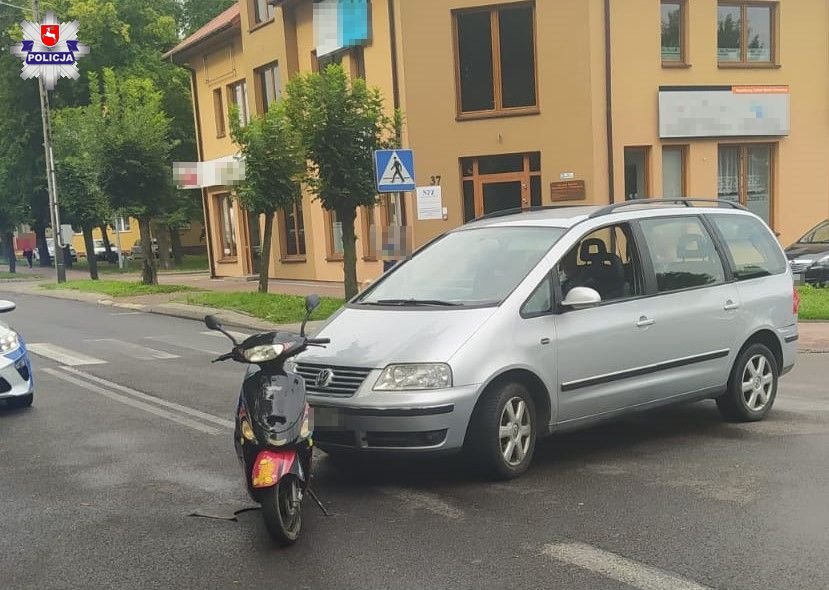 Opole Lubelskie: Potrącenie motorowerzystki - Zdjęcie główne