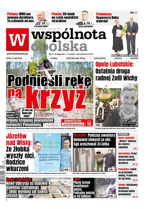 Najnowsze wydanie Wspólnoty Opolskiej 20 lutego 2024r - Zdjęcie główne