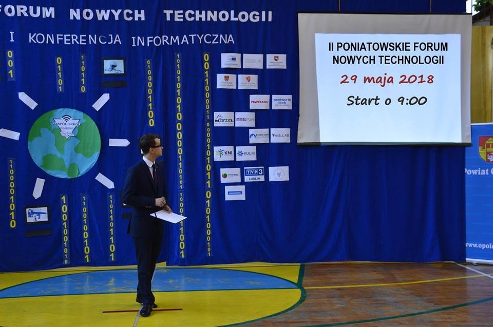 II Poniatowskie Forum Nowych Technologii - Zdjęcie główne