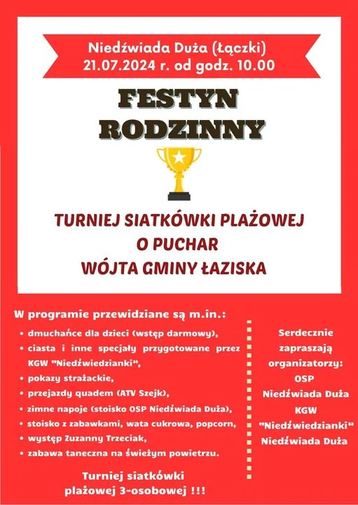 Gmina Łaziska: Festyn rodzinny w Niedźwiadzie - Zdjęcie główne