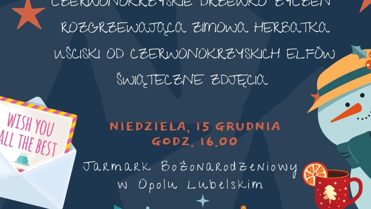 Opole Lubelskie: Specjalna Świąteczna Strefa Życzliwości PCK! - Zdjęcie główne