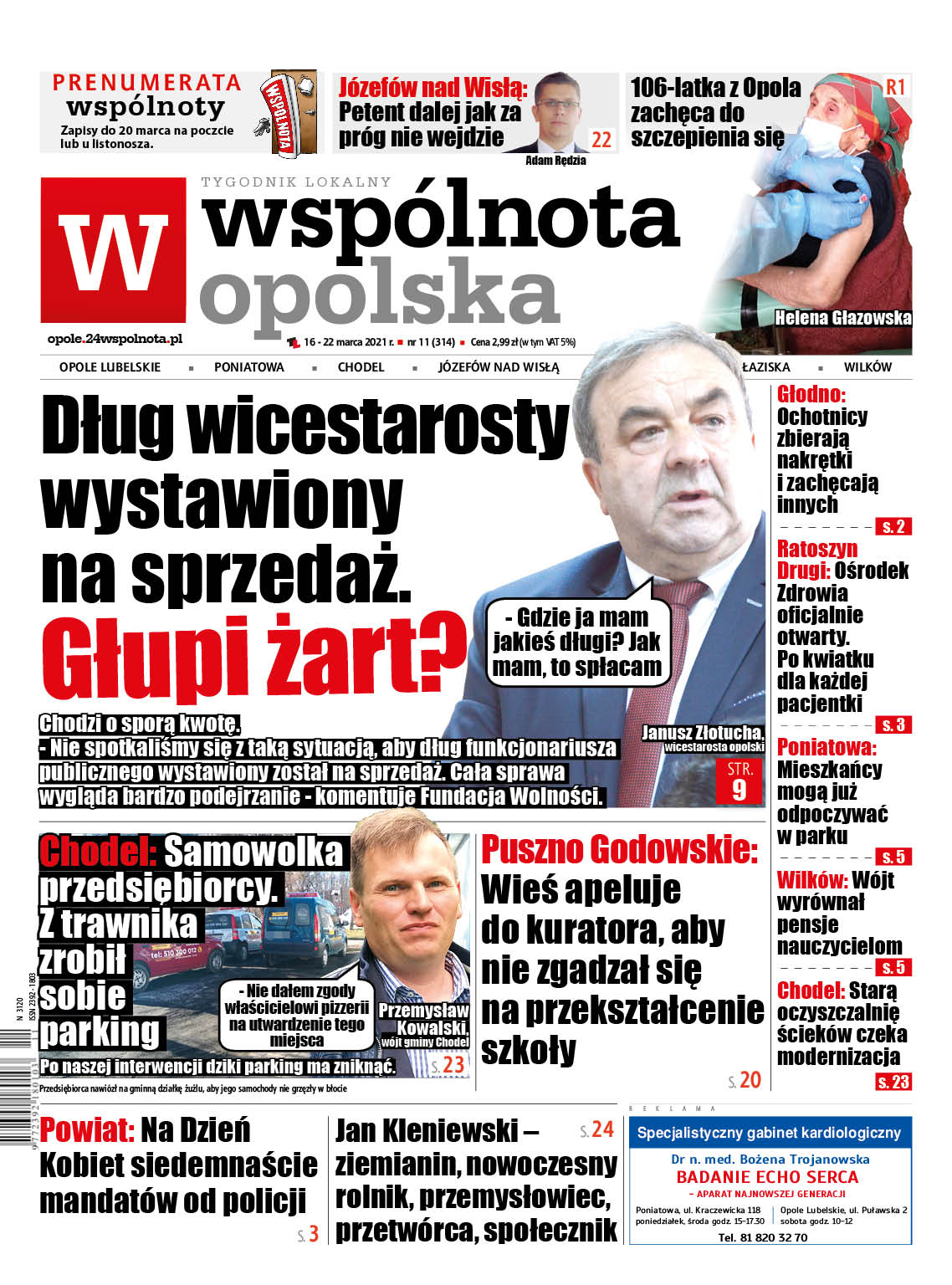 Dług wicestarosty wystawiony na sprzedaż. To głupi żart? - Zdjęcie główne