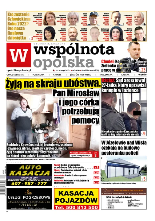 Najnowszy numer Wspólnoty Opolskiej (14 lutego 2023) - Zdjęcie główne