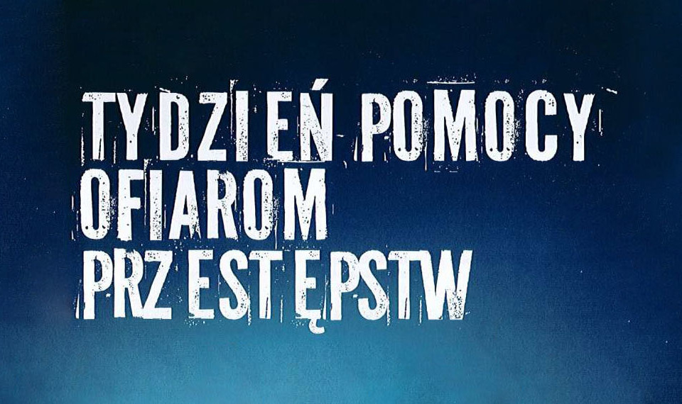 Tydzeń Pomocy Osobom Pokrzywdzonym Przestępstwem - Zdjęcie główne