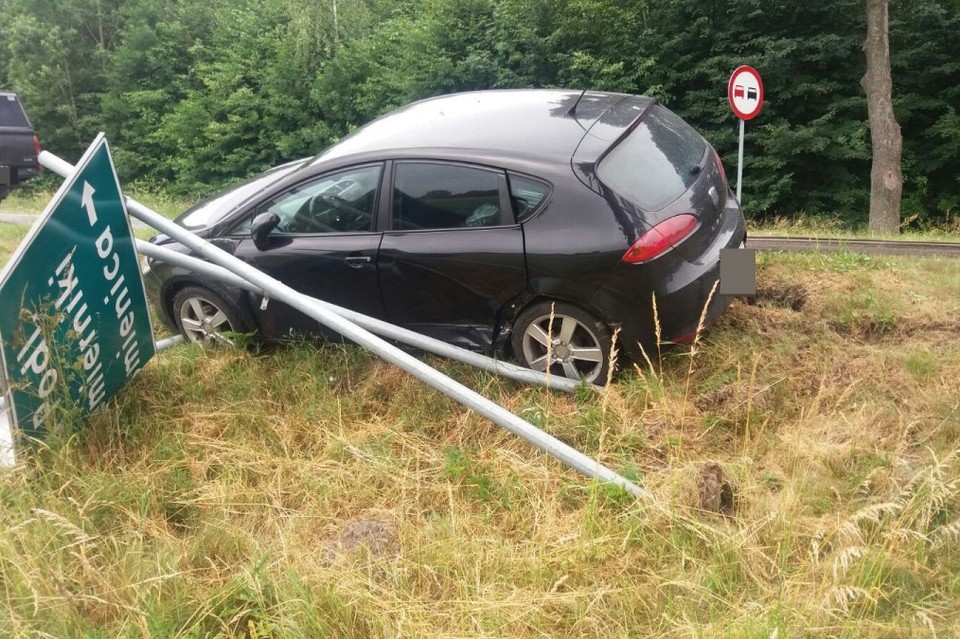 Spowodował kolizję w Siemieniu - stracił prawo jazdy - Zdjęcie główne