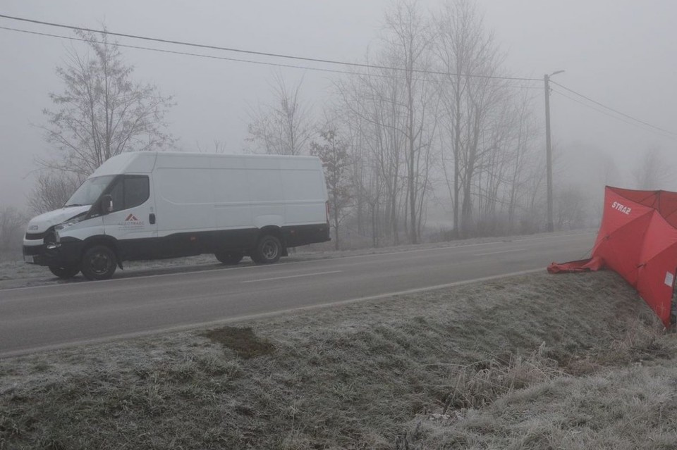 Śmierć na drodze w Kostrach - Zdjęcie główne