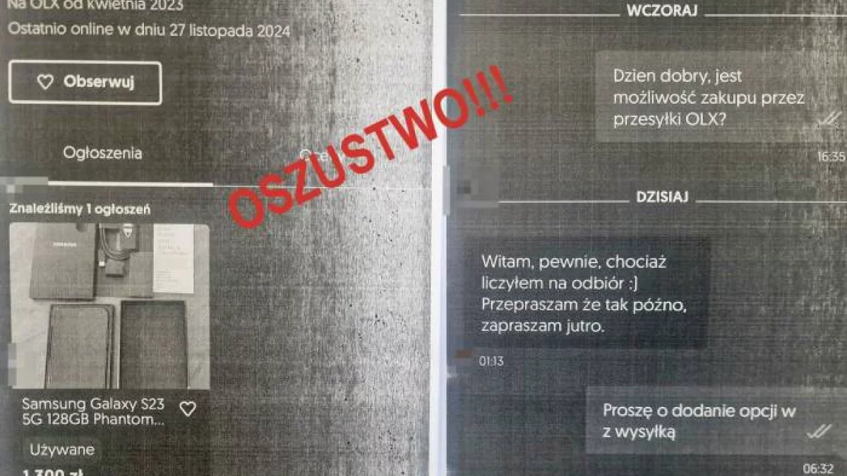 Parczew. Młody mężczyzna oszukany przy zakupie telefonu - Zdjęcie główne