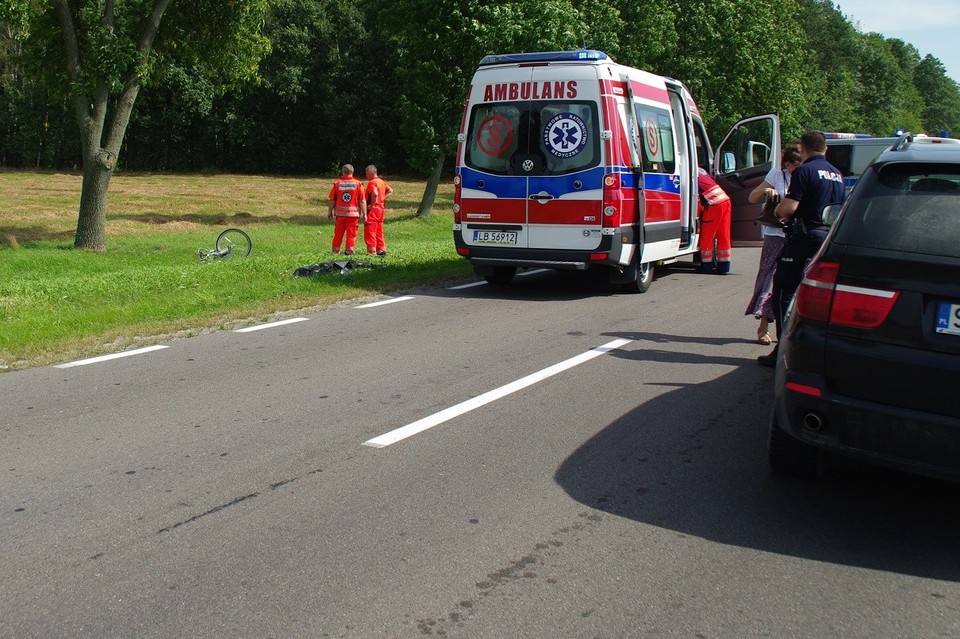 Tragiczny wypadek: Nie żyje rowerzysta - Zdjęcie główne