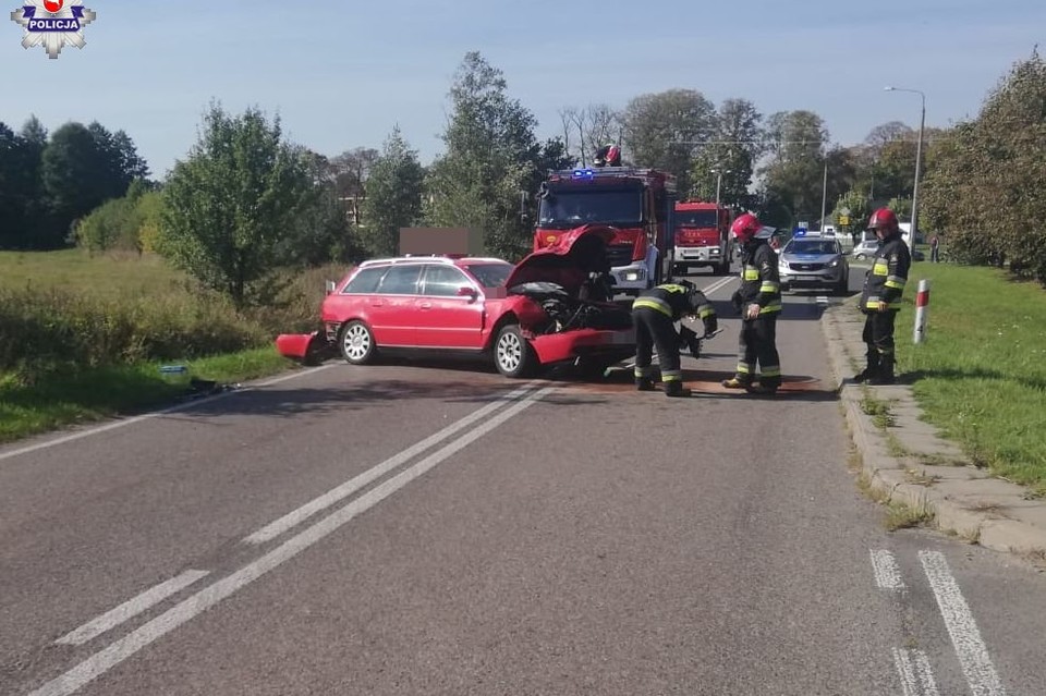 Kolizja trzech aut w Dębowej Kłodzie - Zdjęcie główne