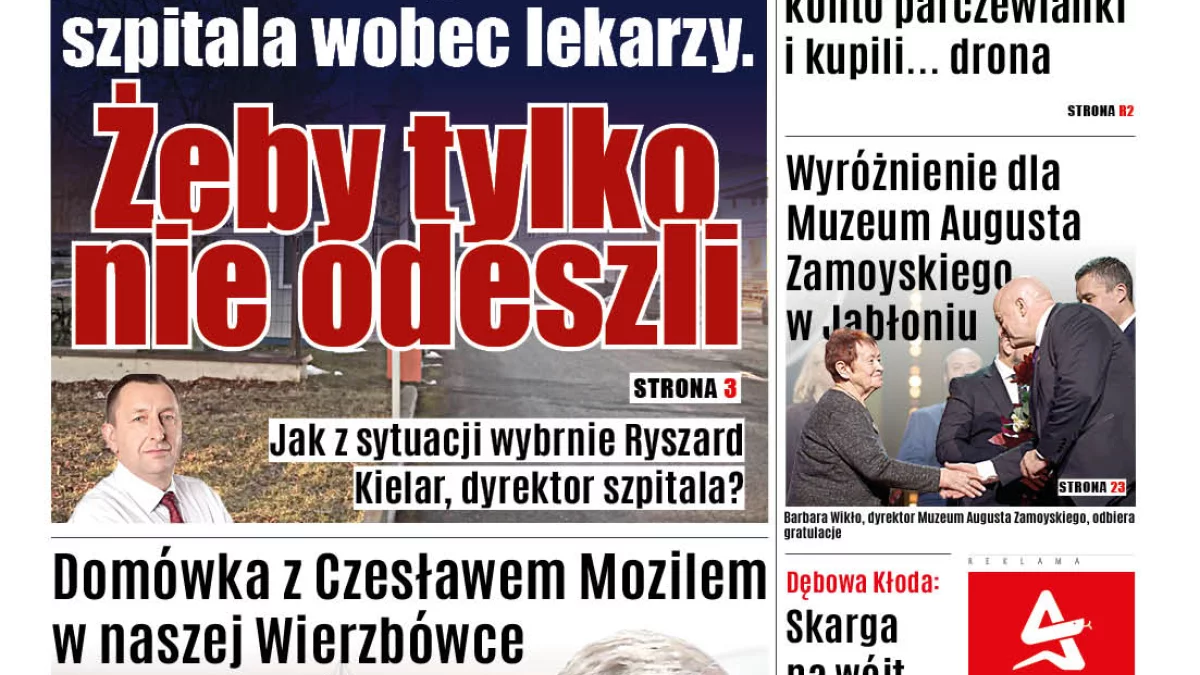 Najnowsze wydanie Wspólnoty Parczewskiej (21 stycznia 2025 r.) - Zdjęcie główne