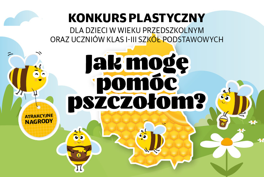 Konkurs plastyczny dla dzieci „Jak mogę pomóc pszczołom?” - Zdjęcie główne