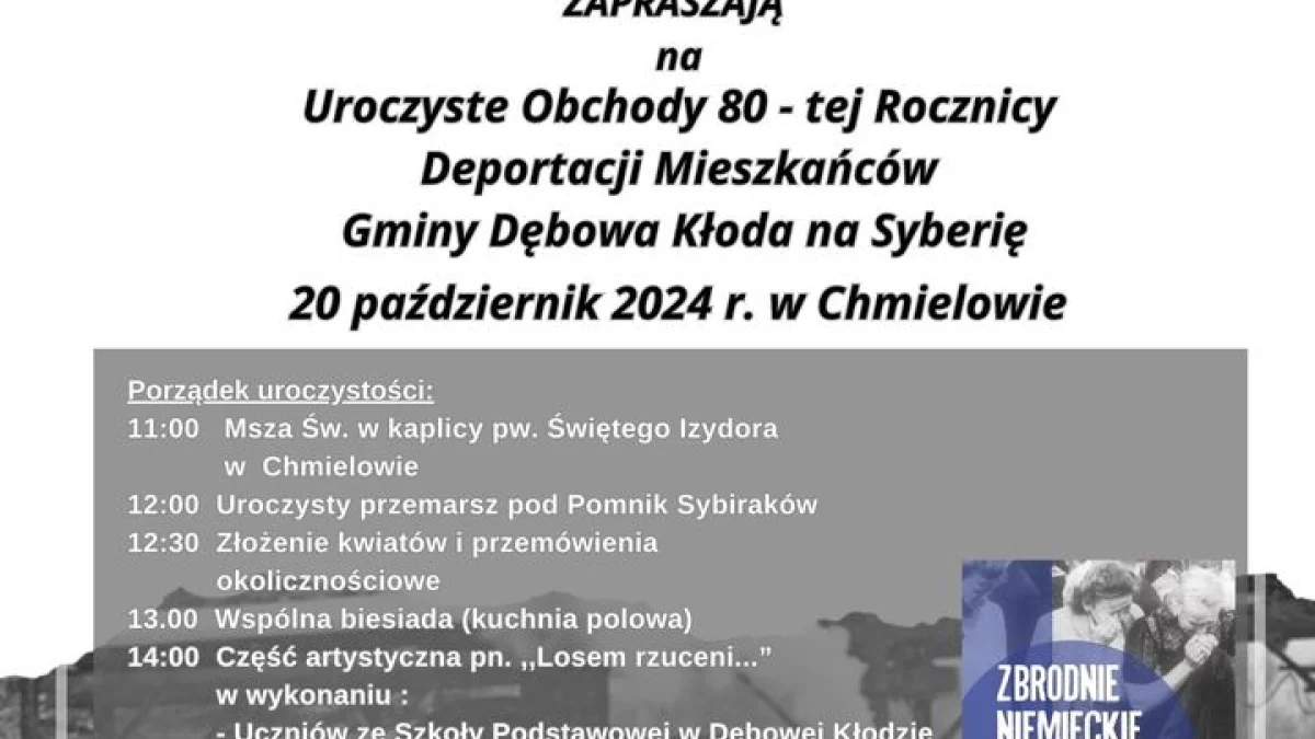 Powiat parczewski. W niedzielę ważna uroczystość w gm. Dębowa Kłoda - Zdjęcie główne