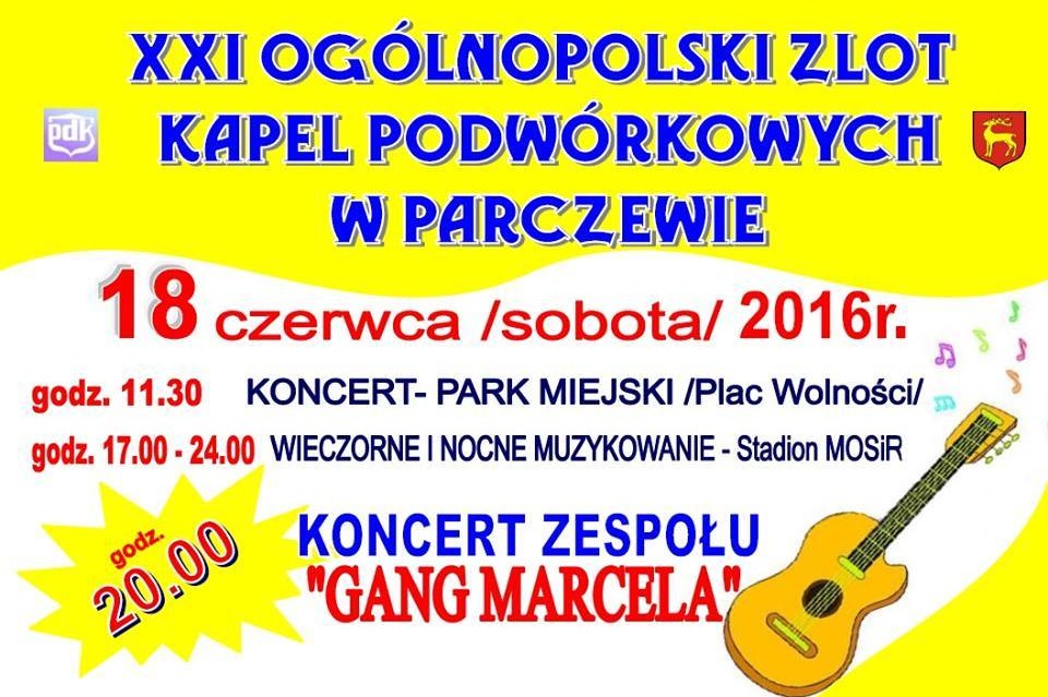 XXI Ogólnopolski Zlot Kapel Podwórkowych w Parczewie - Zdjęcie główne