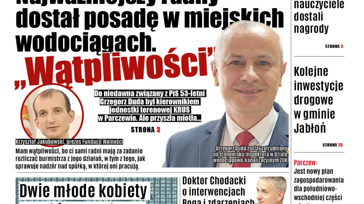 Najnowsze wydanie Wspólnoty Parczewskiej (5 listopada 2024r) - Zdjęcie główne