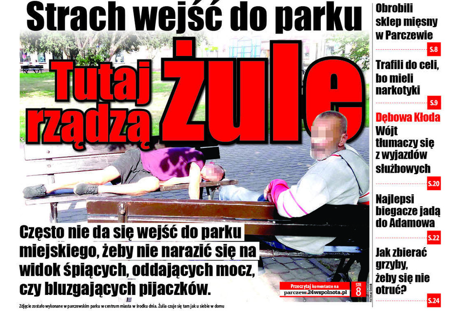 Strach wejść do parku. Tu rządzą żule - Zdjęcie główne