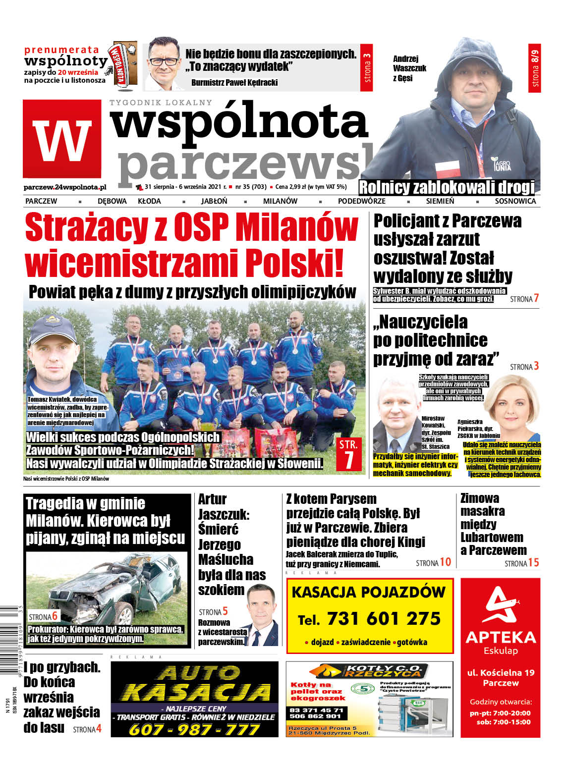 Najnowszy numer Wspólnoty Parczewskiej - Zdjęcie główne