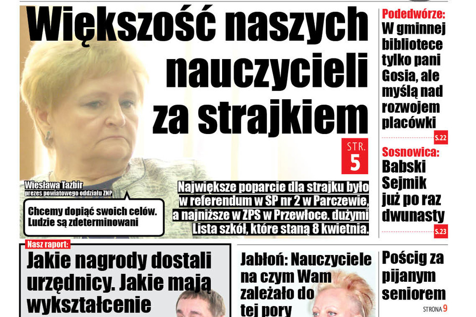 Większość parczewskich nauczycieli jest za strajkiem - Zdjęcie główne