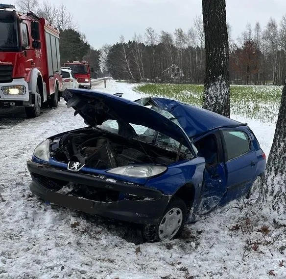 Powiat parczewski. Poważny wypadek w gminie Sosnowica - Zdjęcie główne