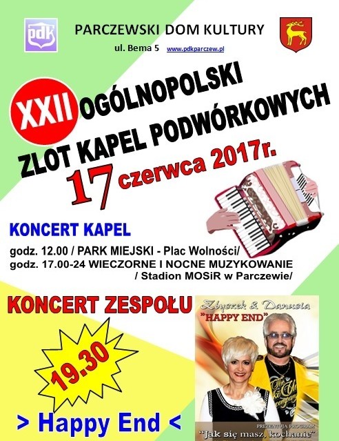 Ogólnopolski Zlot Kapel Podwórkowych w Parczewie - Zdjęcie główne