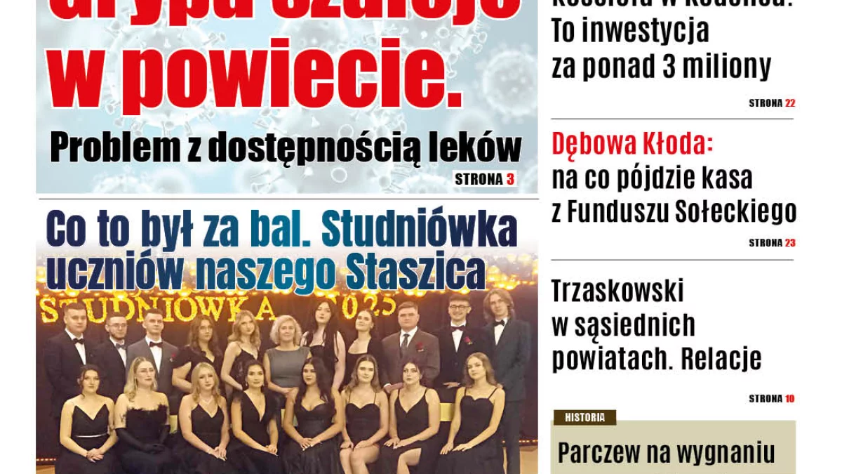 Najnowsze wydanie Wspólnoty Parczewskiej  (18 lutego 2025 r.) - Zdjęcie główne