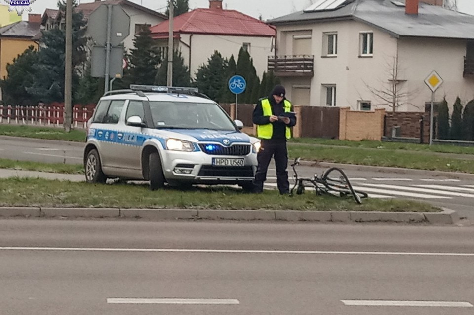 Potrącił rowerzystę i stracił prawko - Zdjęcie główne