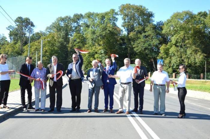 Uroczyste otwarcie drogi Kopina - Kostry - Zdjęcie główne