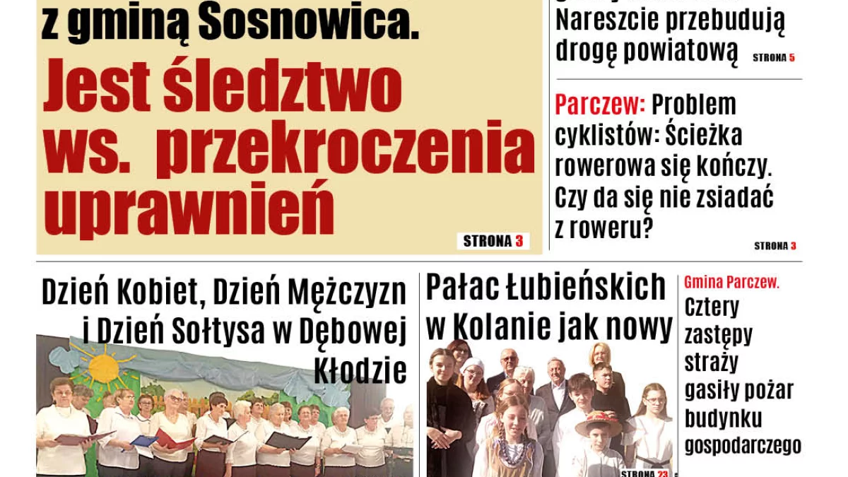 Najnowsze wydanie Wspólnoty Parczewskiej (18 marca 2025 r.) - Zdjęcie główne