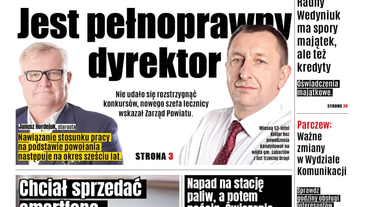 Najnowsze wydanie Wspólnoty Parczewskiej (12 listopada 2024r) - Zdjęcie główne