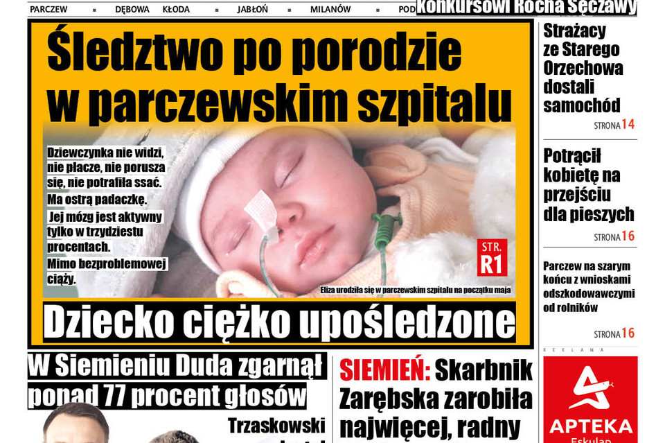 Śledztwo po porodzie w parczewskim szpitalu. Dziecko jest ciężko upośledzone - Zdjęcie główne