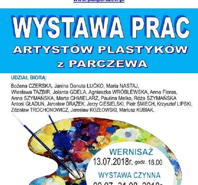 Wystawa prac artystów plastyków z Parczewa - Zdjęcie główne