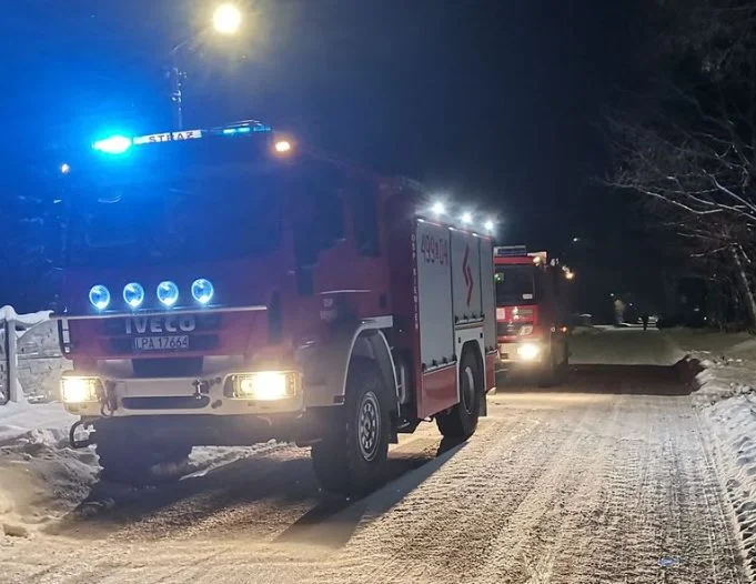 Powiat parczewski. Groźny pożar w Działyniu - Zdjęcie główne