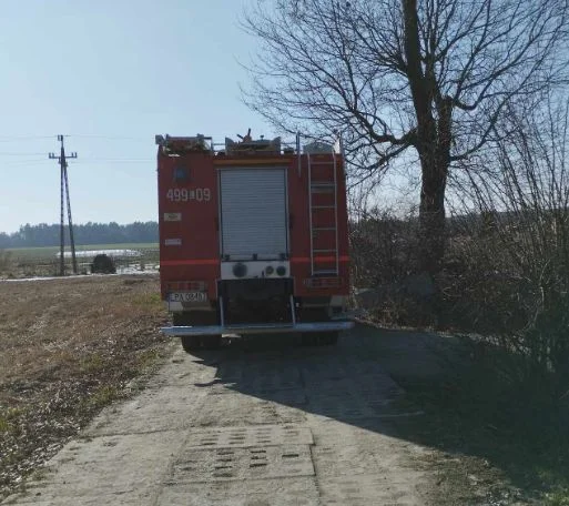 Powiat parczewski. Interwencja straży pożarnej w gminie Sosnowica - Zdjęcie główne