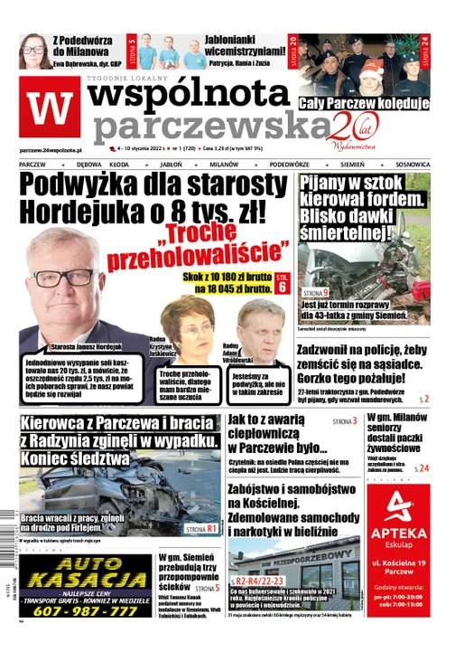 Najnowszy numer Wspólnoty Parczewskiej - Zdjęcie główne