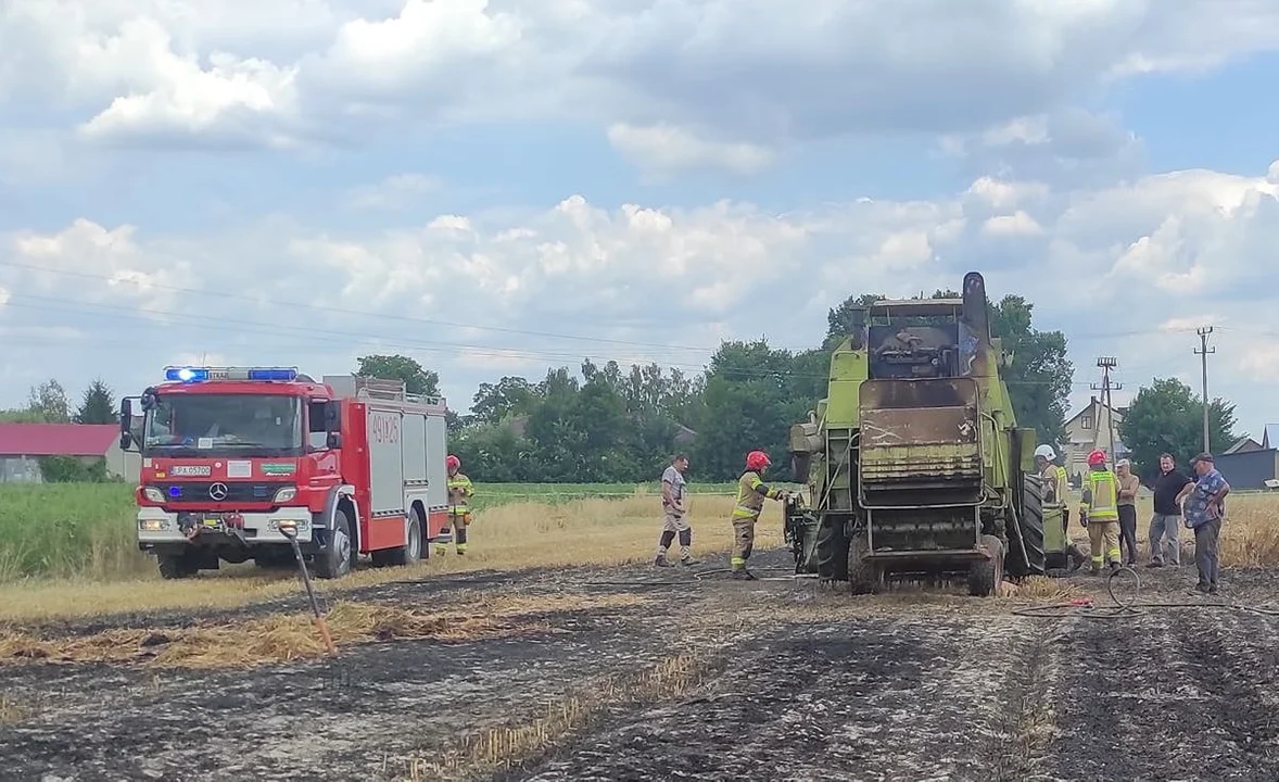 Powiat parczewski. Groźny pożar w gminie Milanów - Zdjęcie główne