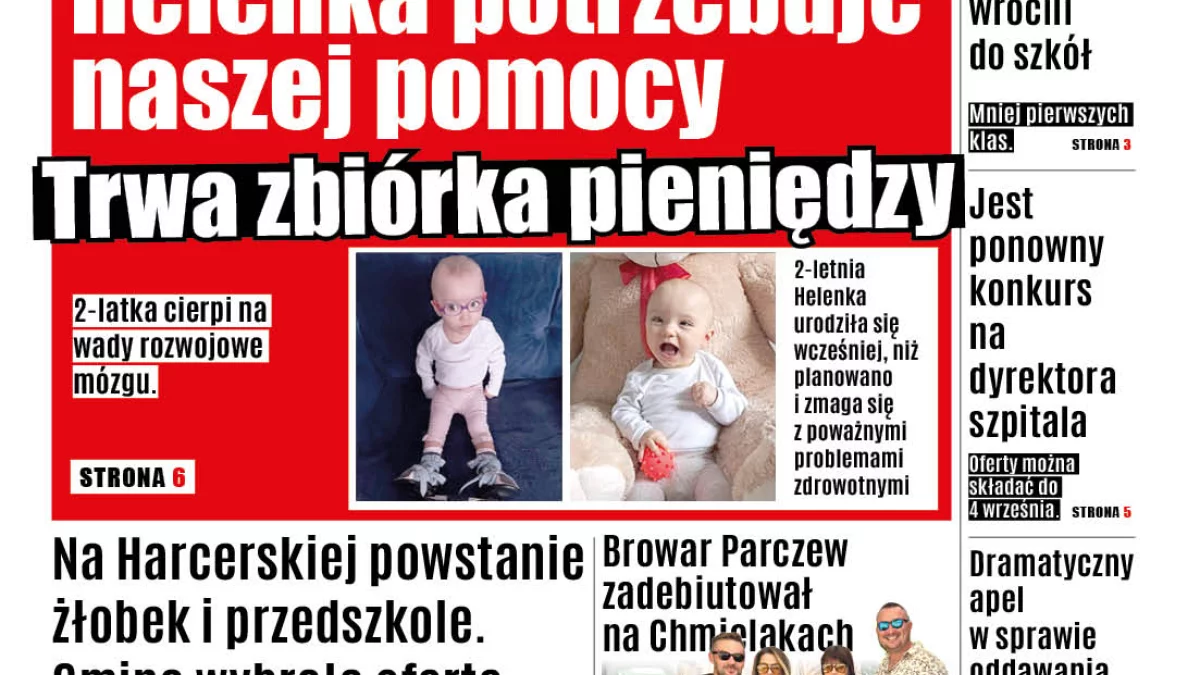 Najnowsze wydanie Wspólnoty Parczewskiej (3 września 2024r) - Zdjęcie główne