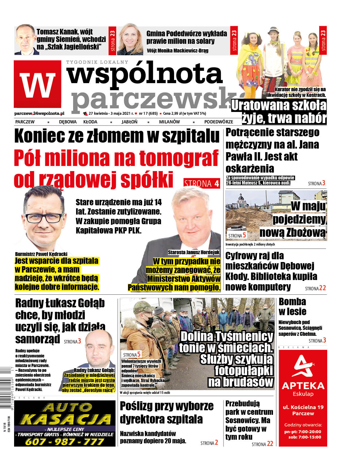 Najnowszy numer Wspólnoty Parczewskiej - Zdjęcie główne