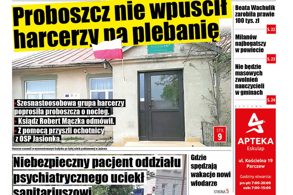 Proboszcz nie wpuścił harcerzy na plebanię - Zdjęcie główne